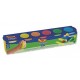 JOVI PLASTILINA SOFT DOUGH BLANDIVER 5 BOTES DE 110GR COLORES NEÓN EN ESTUCHE